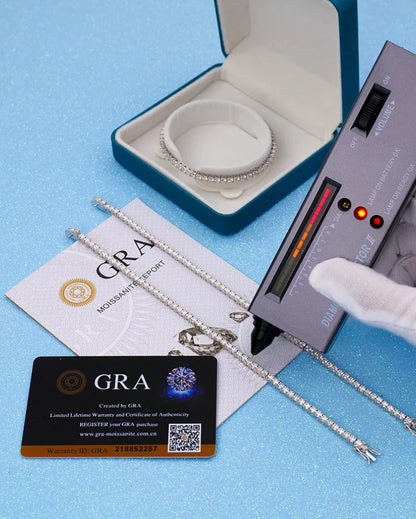 Bracelet | Diamond X White Gold